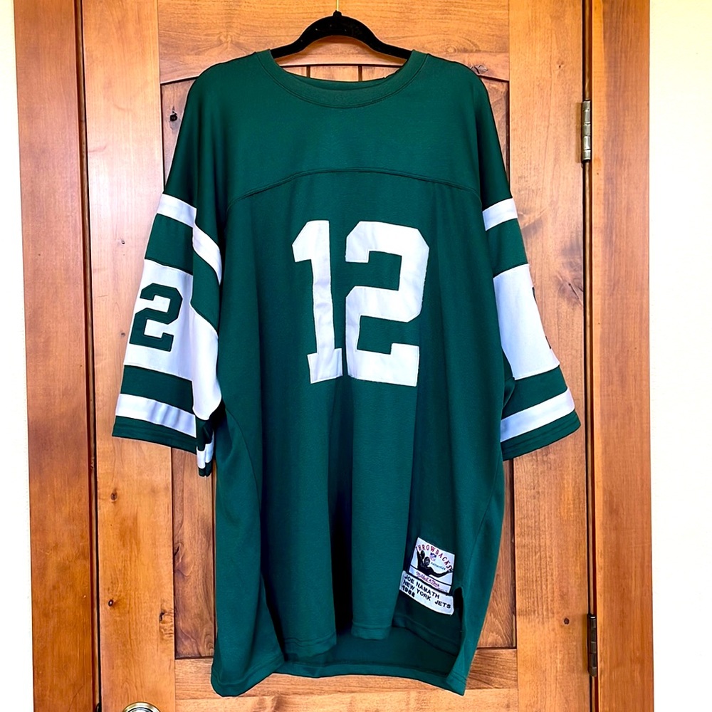 Mitchell & Ness Joe Namath 1968 New York Jets Jersey